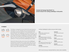 New Giant Loop Mojavi Motorcycle Saddlebags - Gray